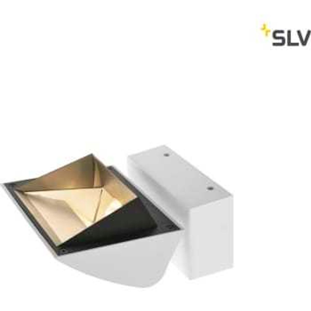 SLV Væglampe Merado Flood, LED 4000K 3200 lumen, 40°, hvid