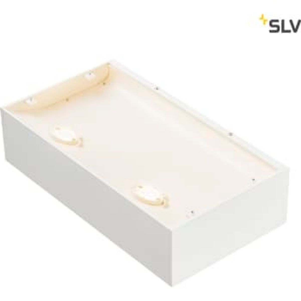 SLV Væglampe Shell 15, LED 3000K, 5600 lumen, hvid