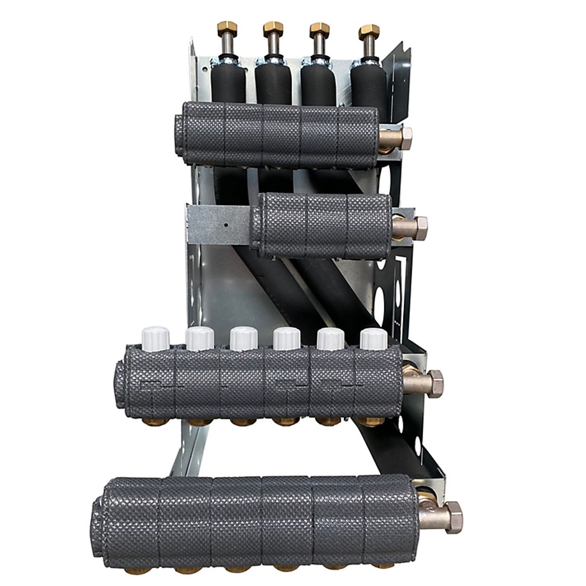 bundmodul 6GV, 5KV, 3VV,iso føderør, ford.rør. Til fjernvarmeunits fra Gemina Termix, METRO THERM