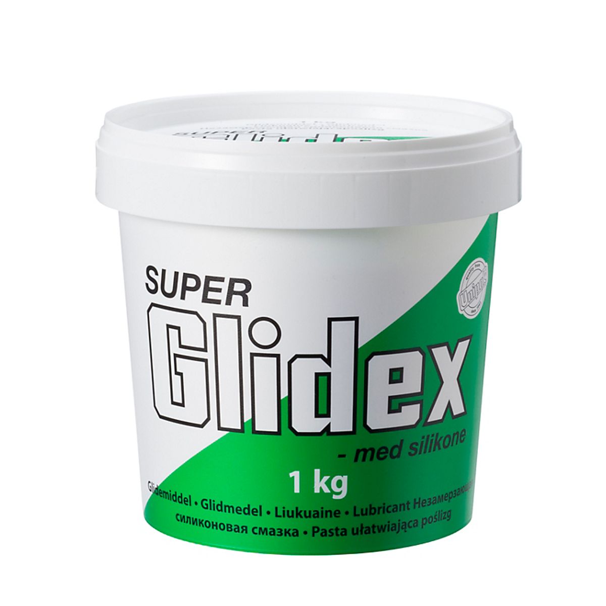 Unipak Super glidex Glidemiddel 1 kg. siliconebaseret