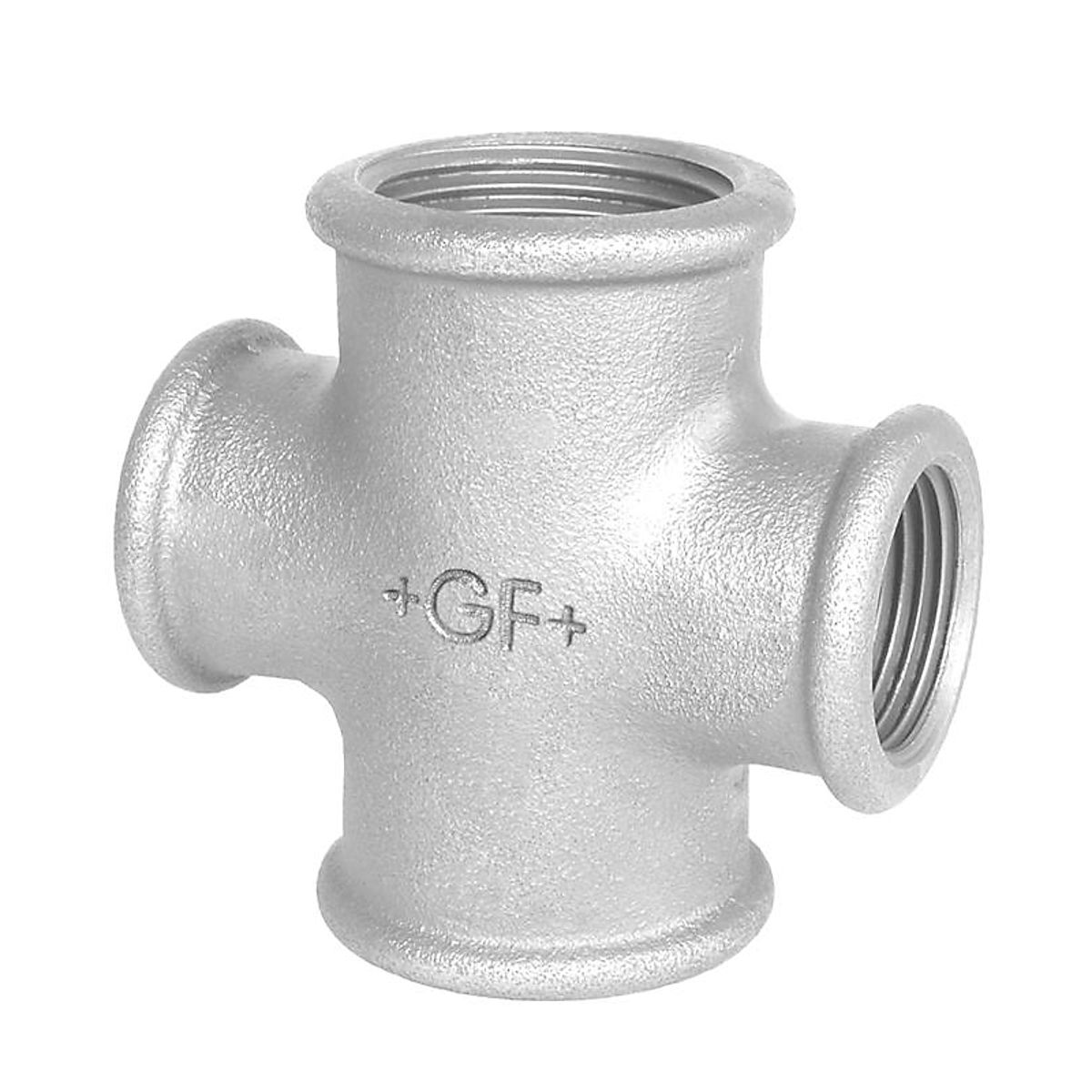 Georg Fischer kryds galvaniseret 3/4-1/2''