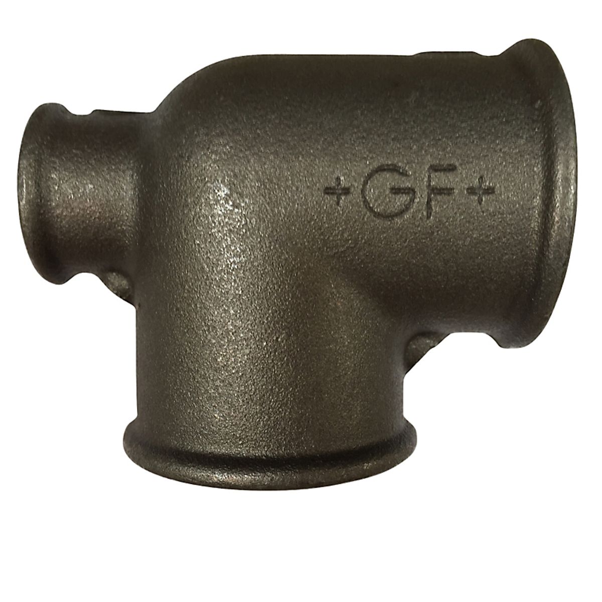 Georg Fischer tee 90° sort reduceret 1.1/4-1.1/4-3/4''