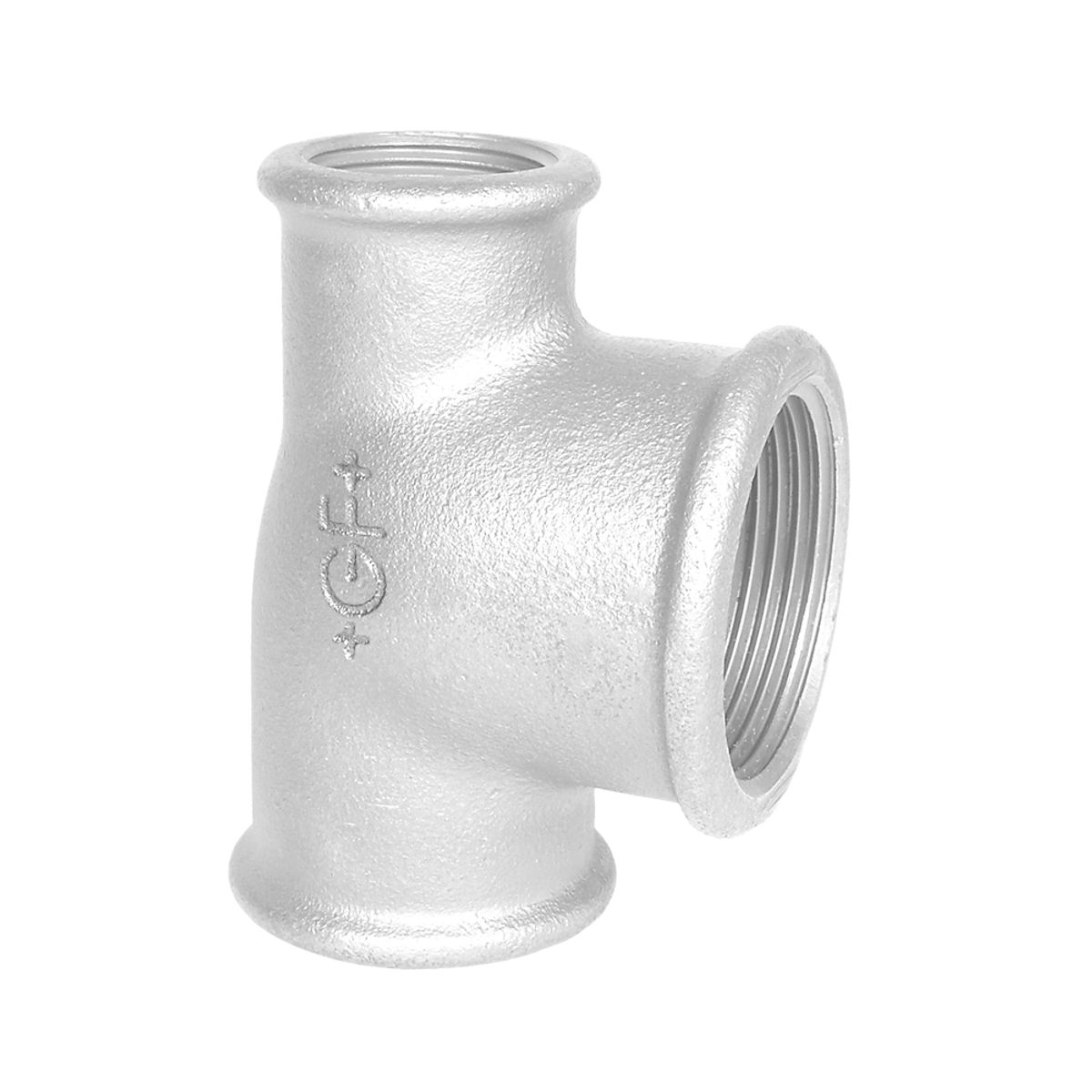 Georg Fischer tee 90° galvaniseret reduceret 1.1/2-3/4-1.1/4''