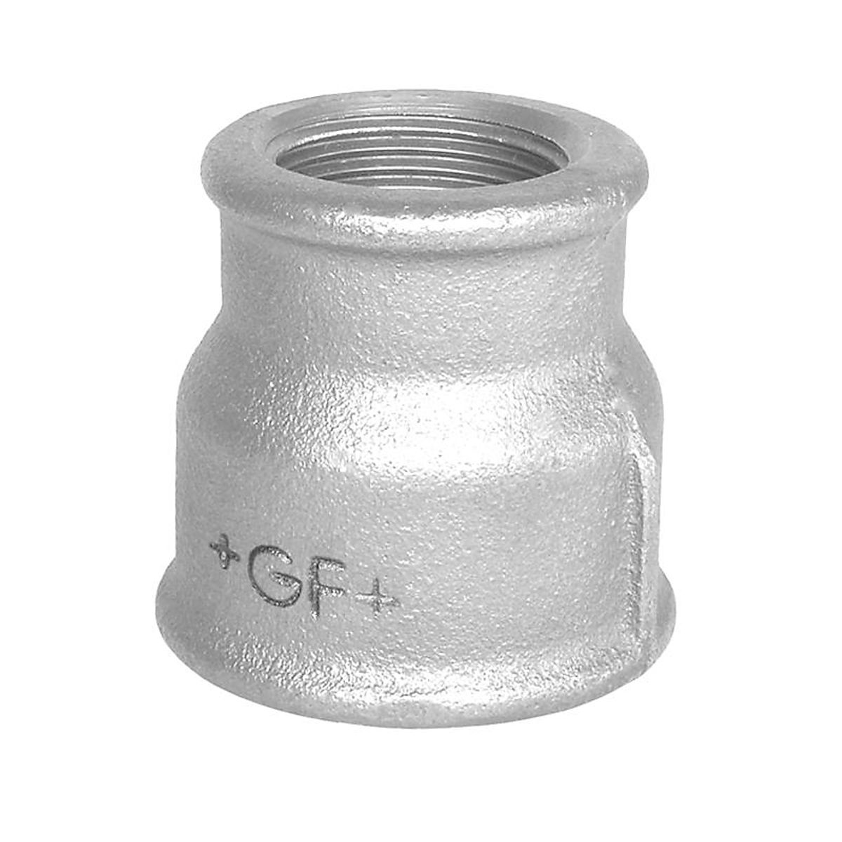 Georg Fischer formmuffe galvaniseret 3/4 - 3/8'' muffe-muffe