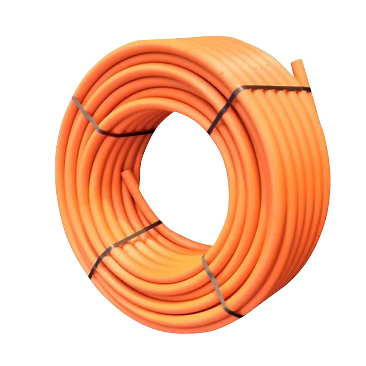 Hallingplast kabelrør glat 32mm. 100m. rulle. COEX PE SDR17 orange