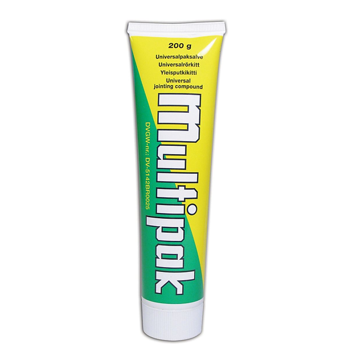 Unipak Multipak universalpaksalve 200g tube. Til gas, vand og varme