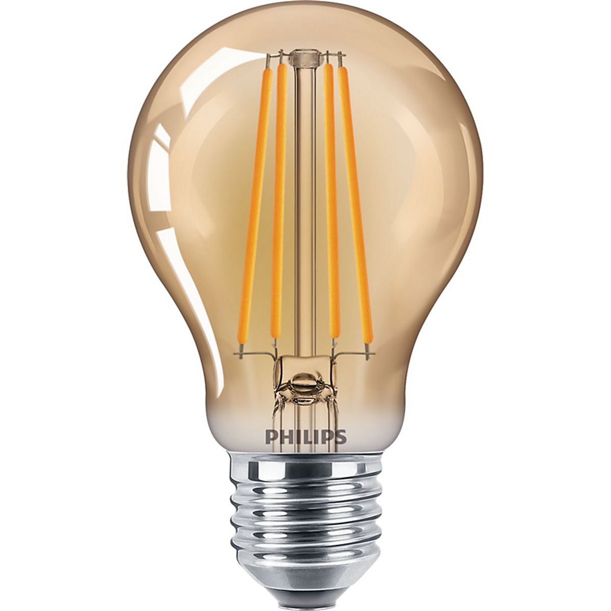 Led Classic 5.5W/825 (48W) E27 822 Guld A60 600Lm Led Filament Standard 5,5W (48W) A60 E27