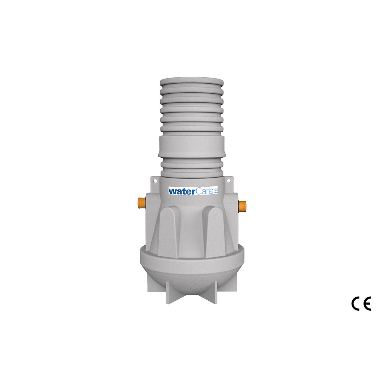 Watercare Fedtudskiller med integreret sandfang Lipo 2 (stående), 2 l/s, 110mm ind-/udløb, inkl. 1 m. opføringsrør Ø600