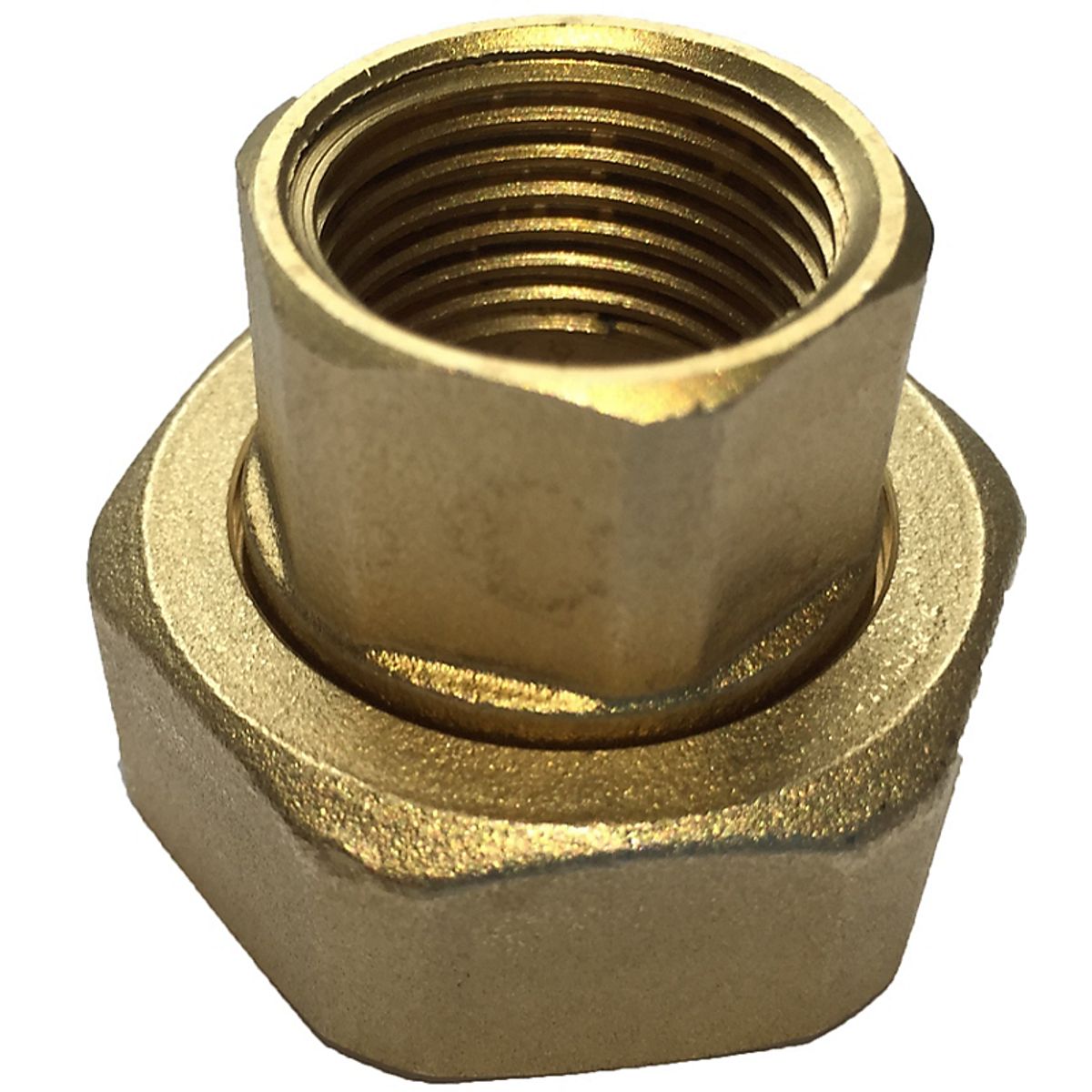 Danfoss gevindnippel DN32. 1.1/4''gevind for VRG, VRB. Omløber 2''