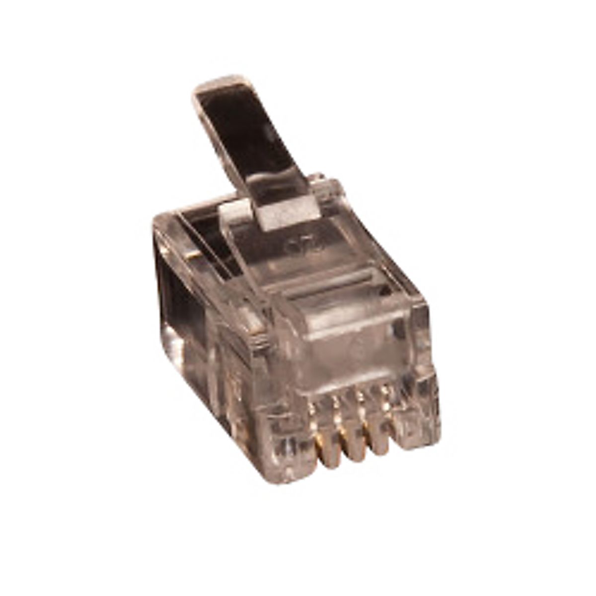 Rj11 Modular Plug Utp 4P4C Flad Kabel 125443