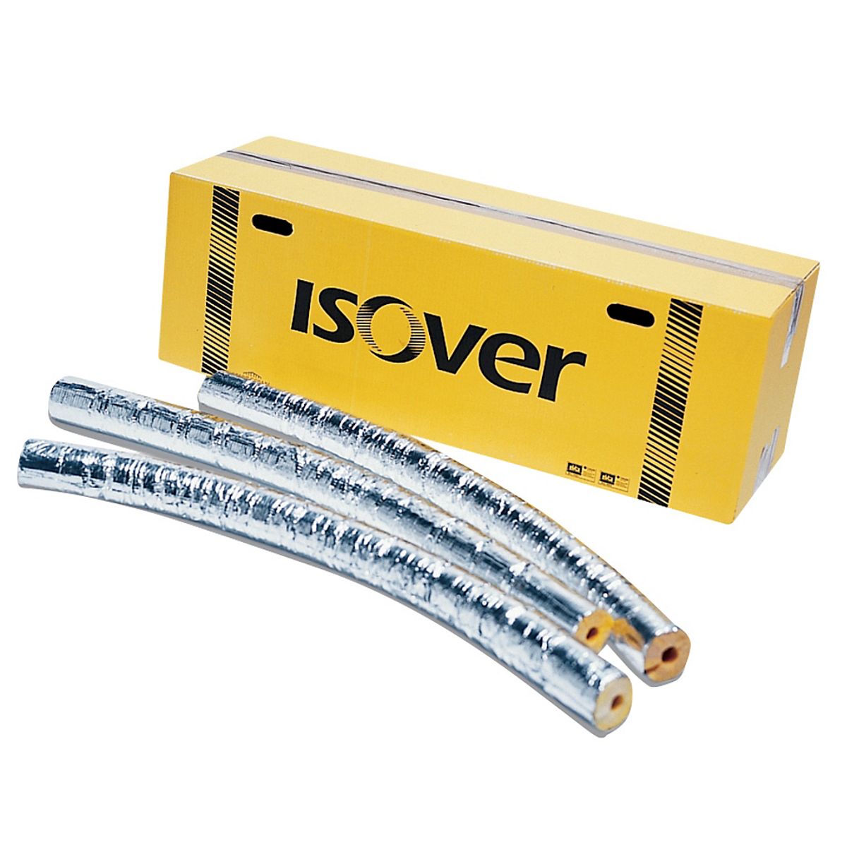 ISOVER Boaflex Pipe Section rørskål 18x20mm. 1.2mtr. Max. 150°C. Med tape