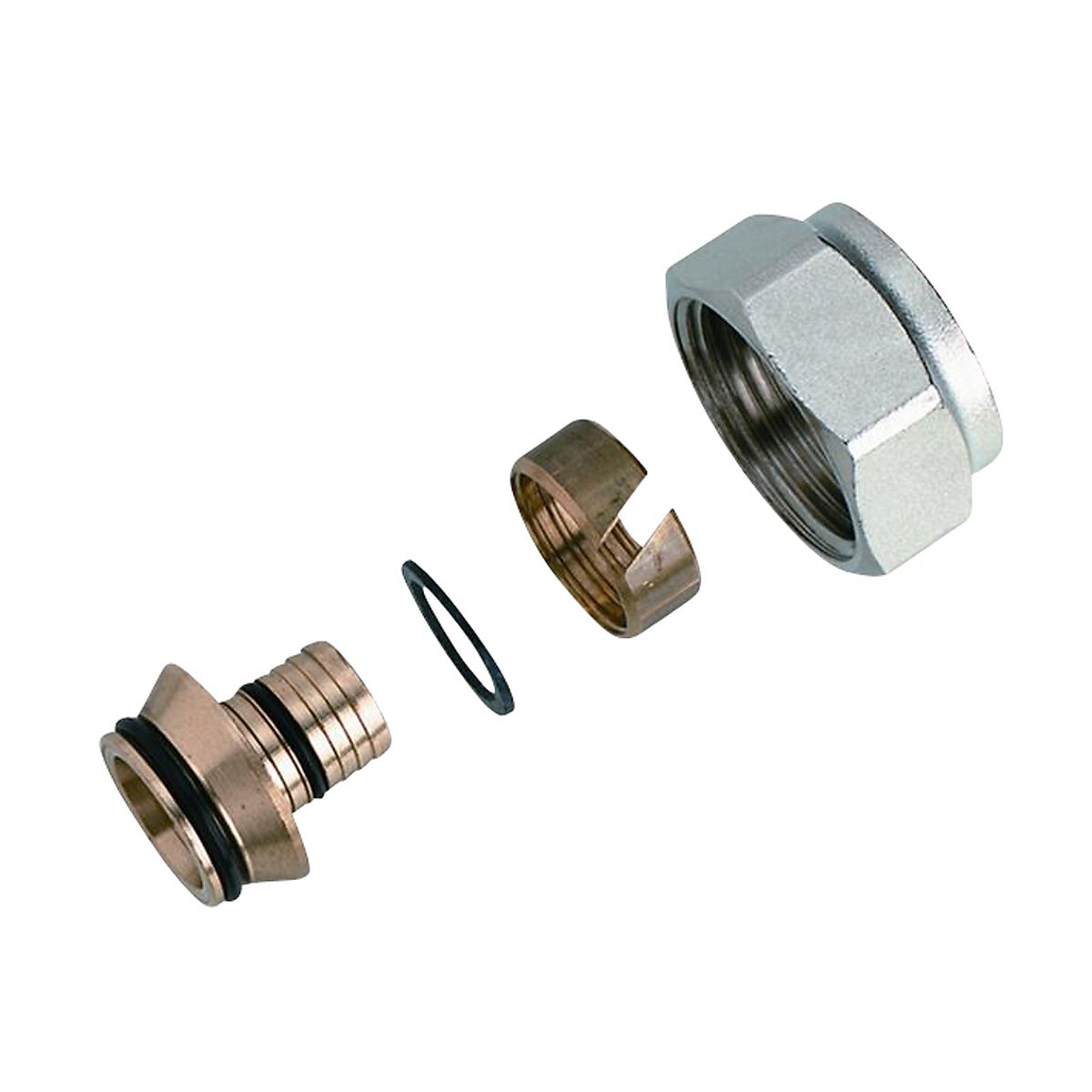 Danfoss Klemringfittings Al Ø16-2,0mm 3/4 013g4186, 013G4186