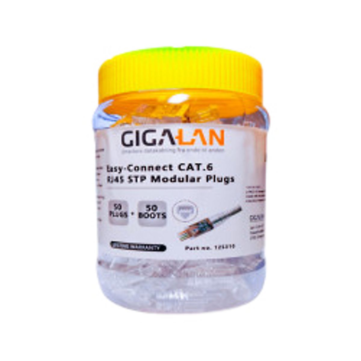 Modular Plug Giga-Lan Kat6 Stp Easy-Connect Pk A50