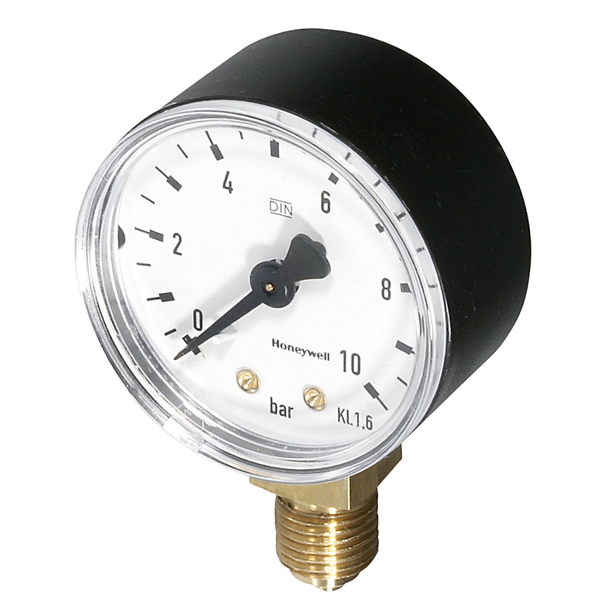 Honeywell Manometer til D04FM Ø50mm. 1/4'' 0-4 bar.