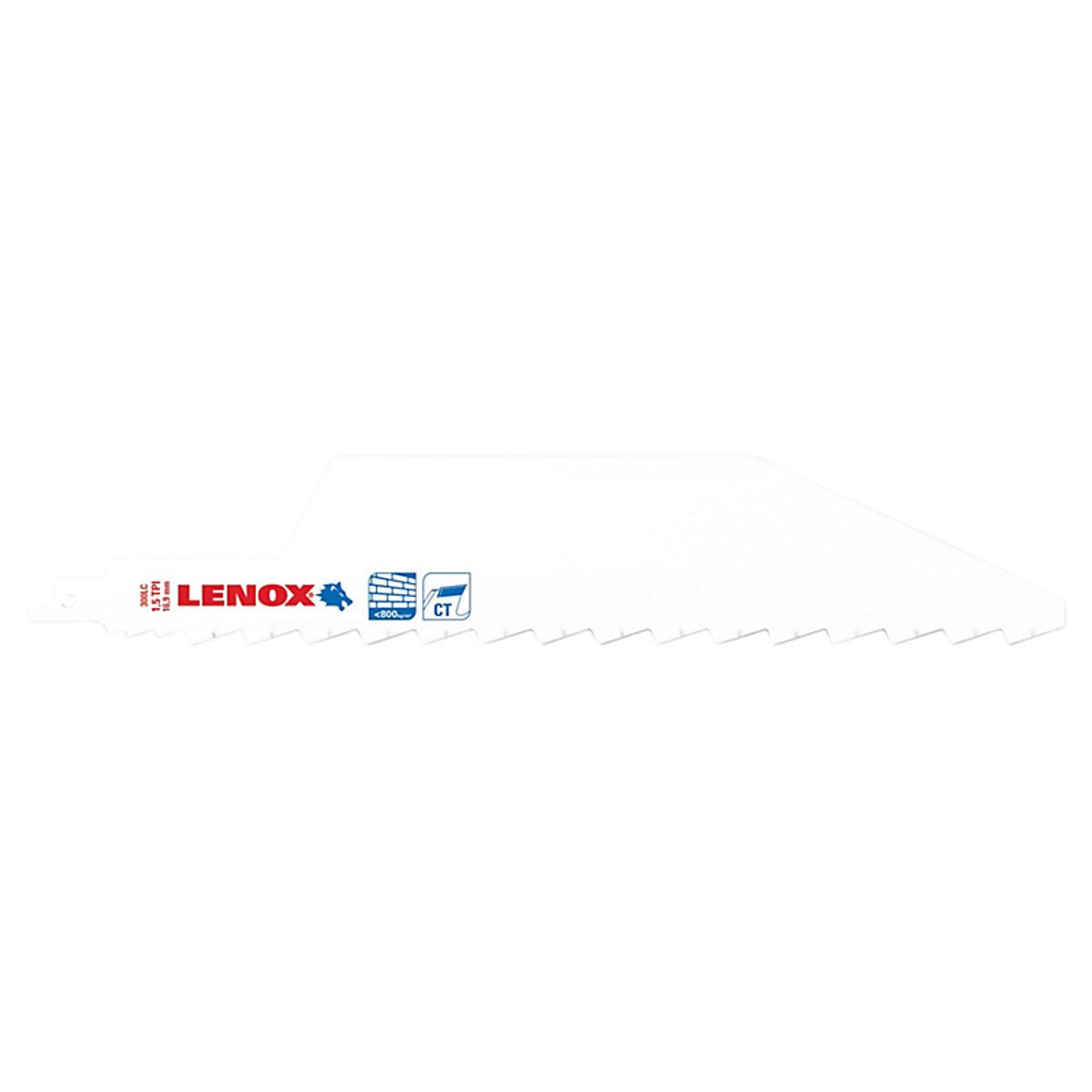 Lenox bajonetsavklinge 300mm Demolition CT letbeton/mursten 1.5TPI 1stk