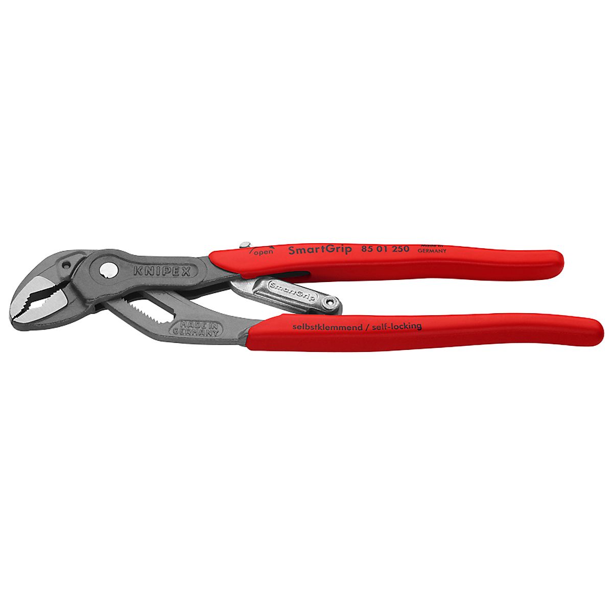 Knipex vandpumpetang 250mm Knipex SmartGrip, automatisk indstilling m/enhåndsbetjening