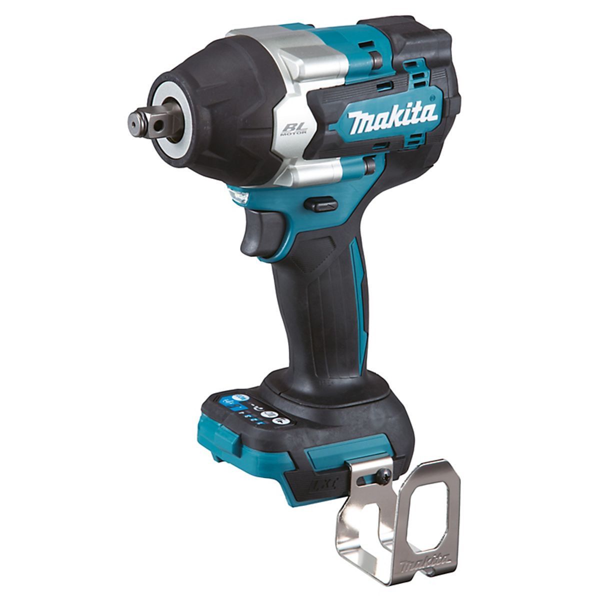 Makita slagnøgle 18V, 700Nm, kompakt 170mm, LED, uden batteri & lader, DTW700Z