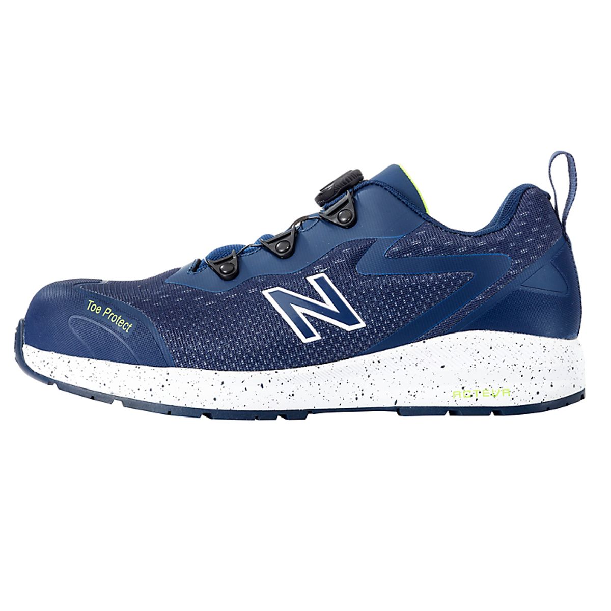 New Balance Logic Navy sikkerhedssko med Boa-luk, Acteva mellemsål. ESD godkendt. Str 42