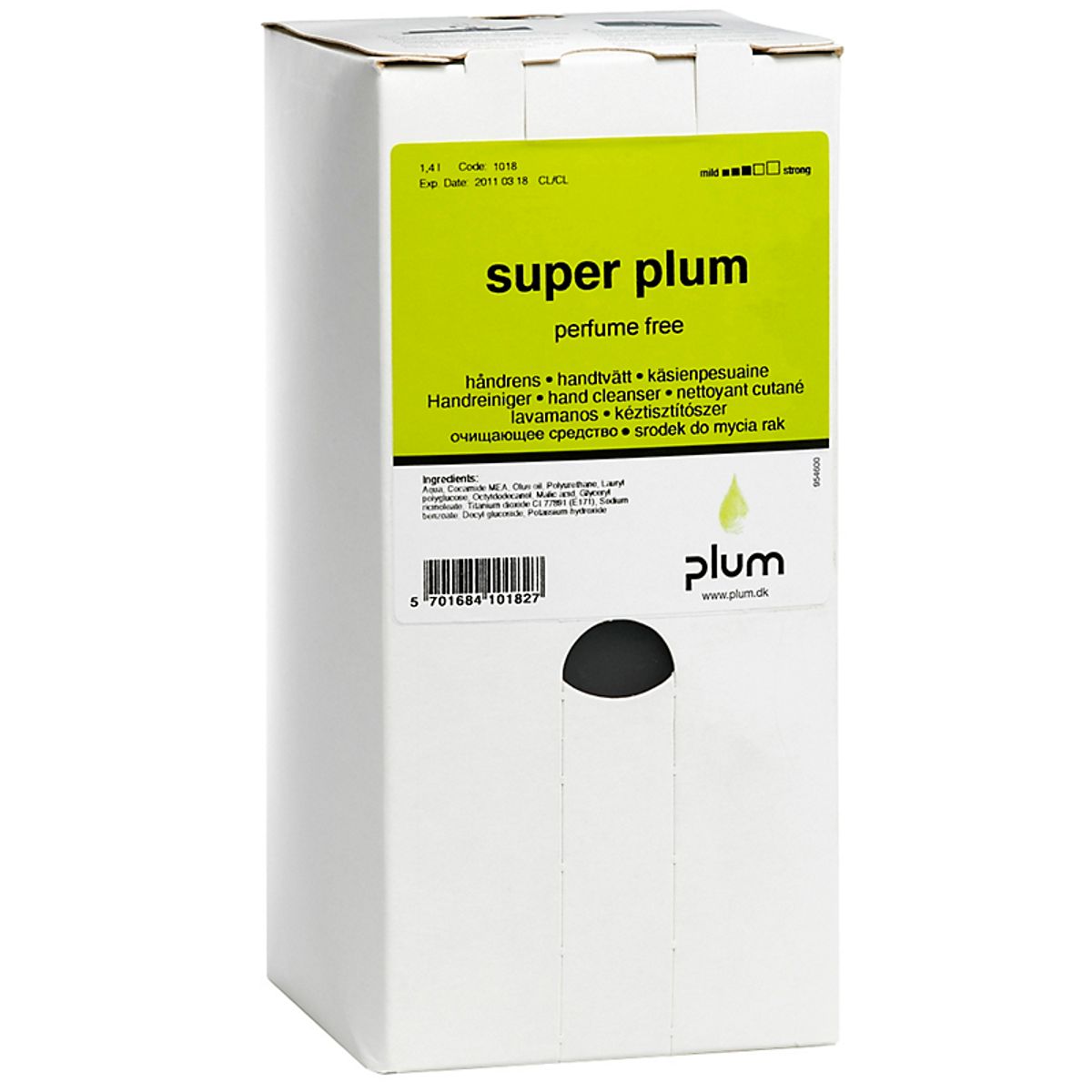 Plum Super Plum håndrens 1,4 liter, til multiplum system