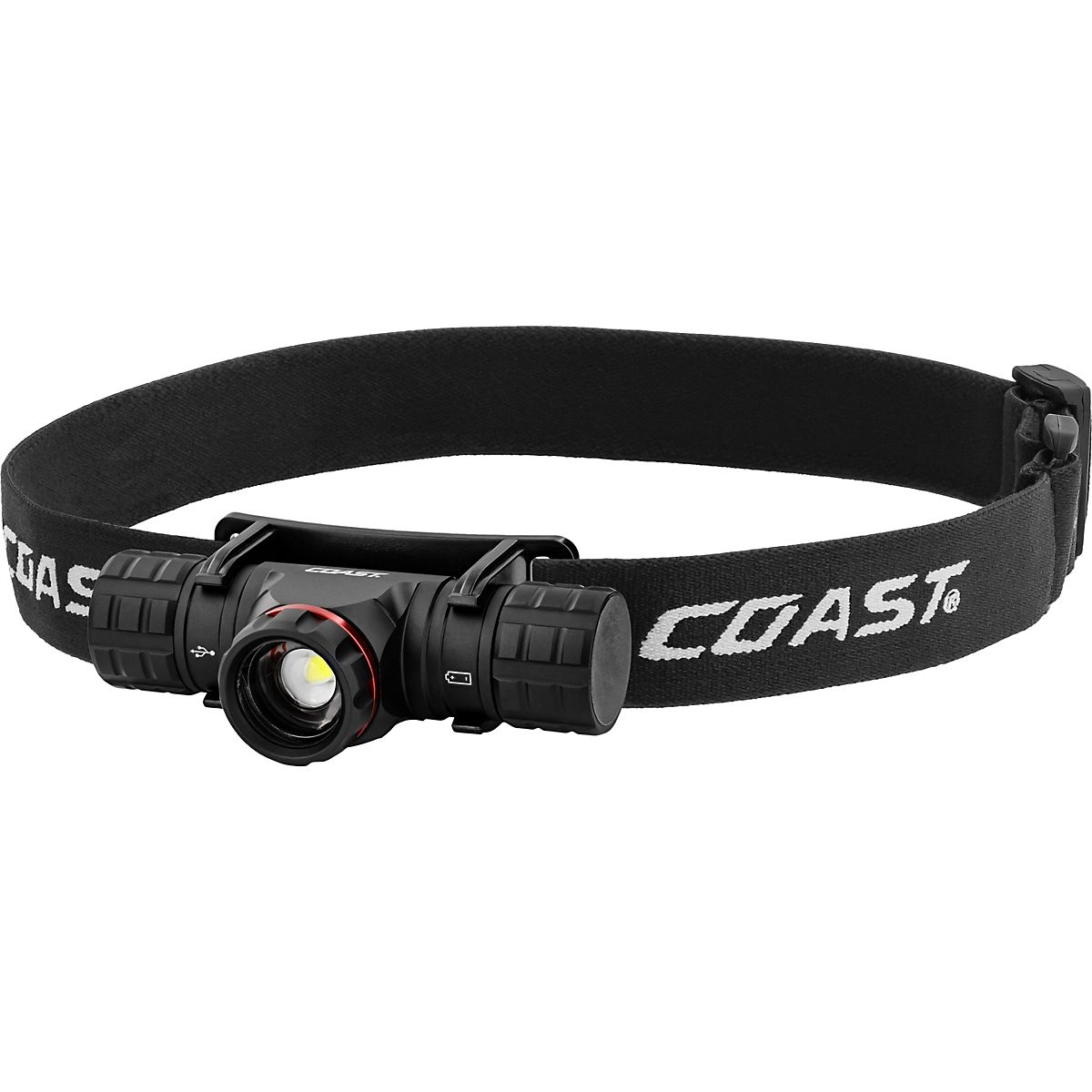 Coast pandelygte XPH30R 1000 lumen, genopladelig, Twist Focus magnetisk, IP54