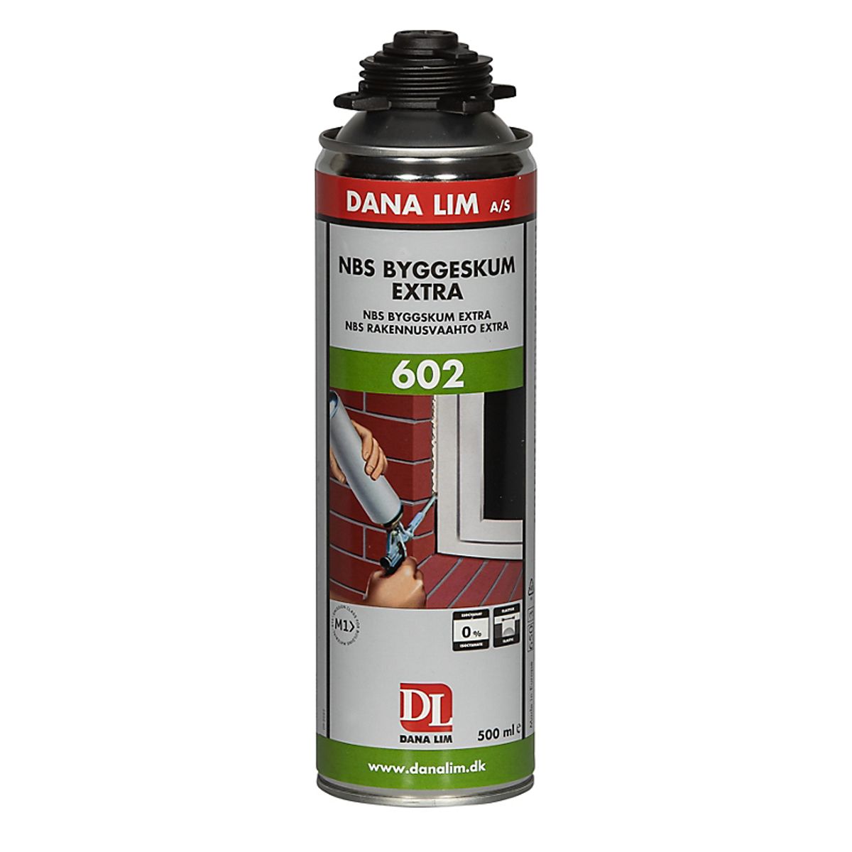 Dana Lim NBS byggeskum 500ml Extra 602, fugeskum isocyanatfri (kræver ikke cert.)