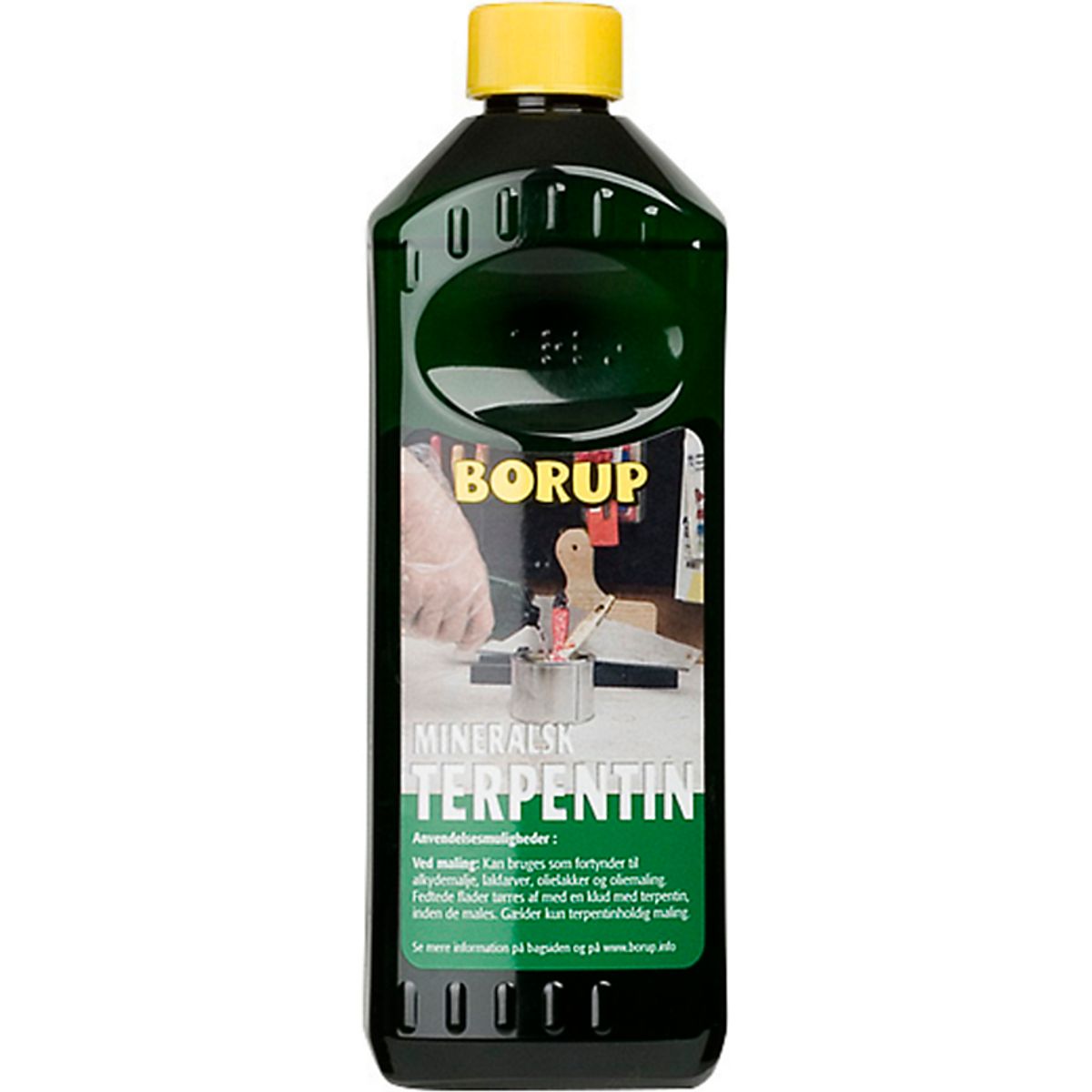 Borup Mineralsk terpentin Flaske a 1 liter