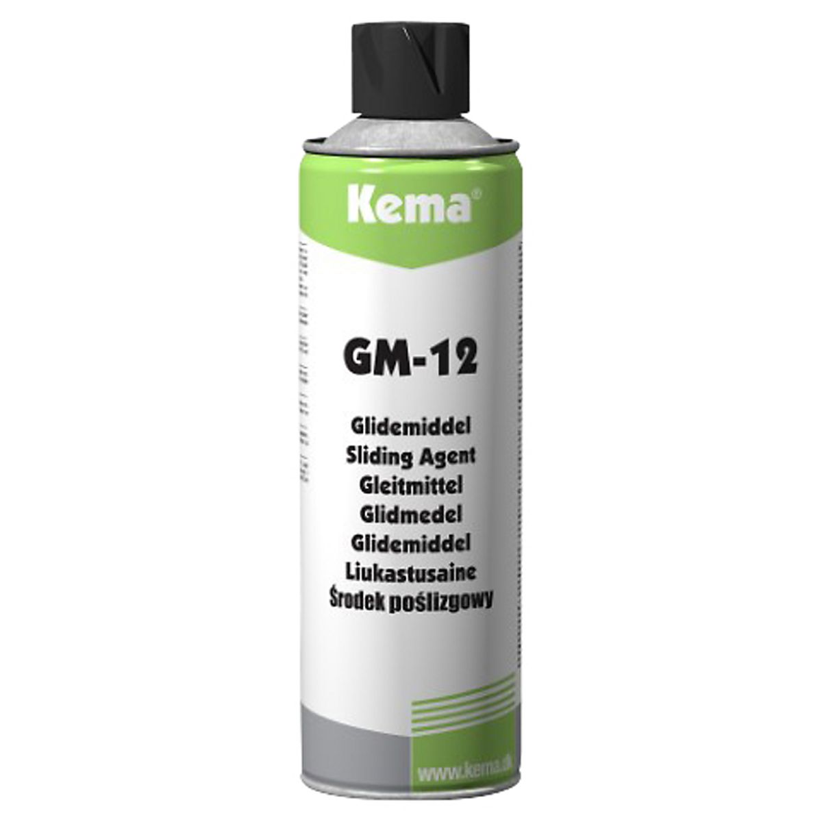 Kema Glidemiddelspray 500 ml GM-12 UN 1950 Aerosoler, Brandfarlige 2.1