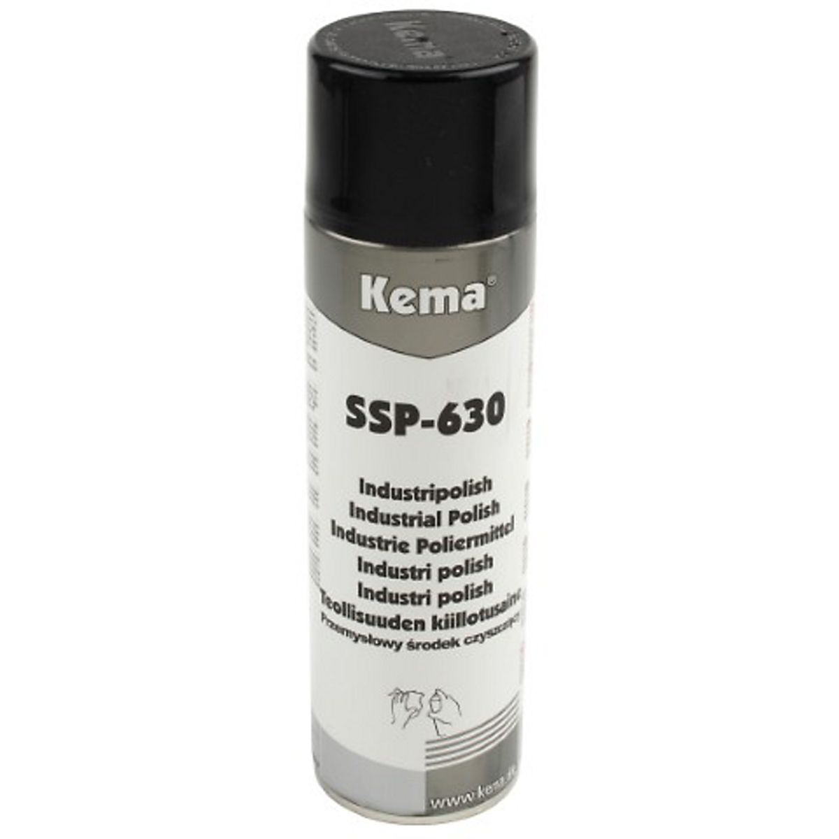 Kema Industripolishspray 500 ml UN 1950 Arosoler, Brandfarlige 2.1. SSP-630