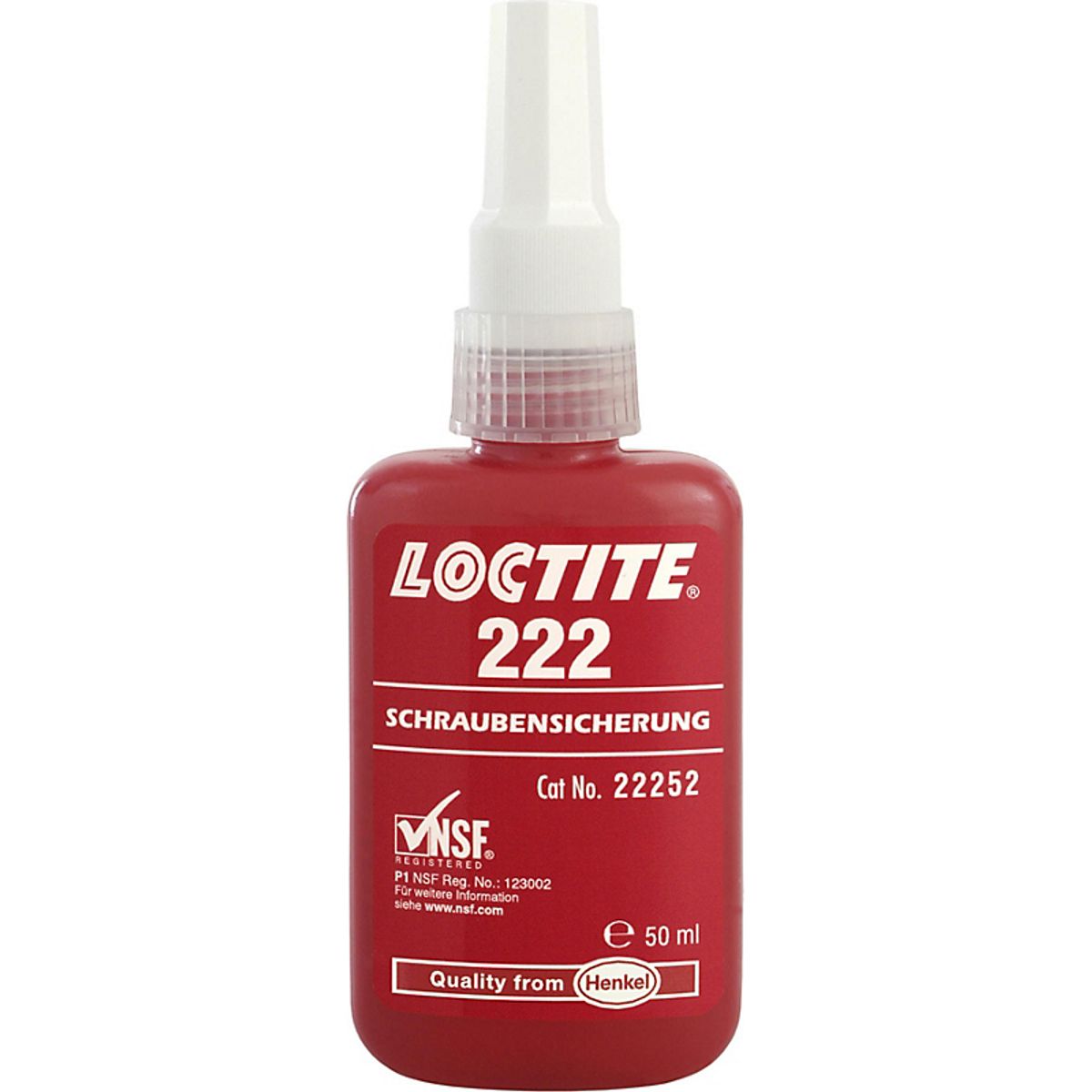 Loctite 222 skruesikring - 50 ml