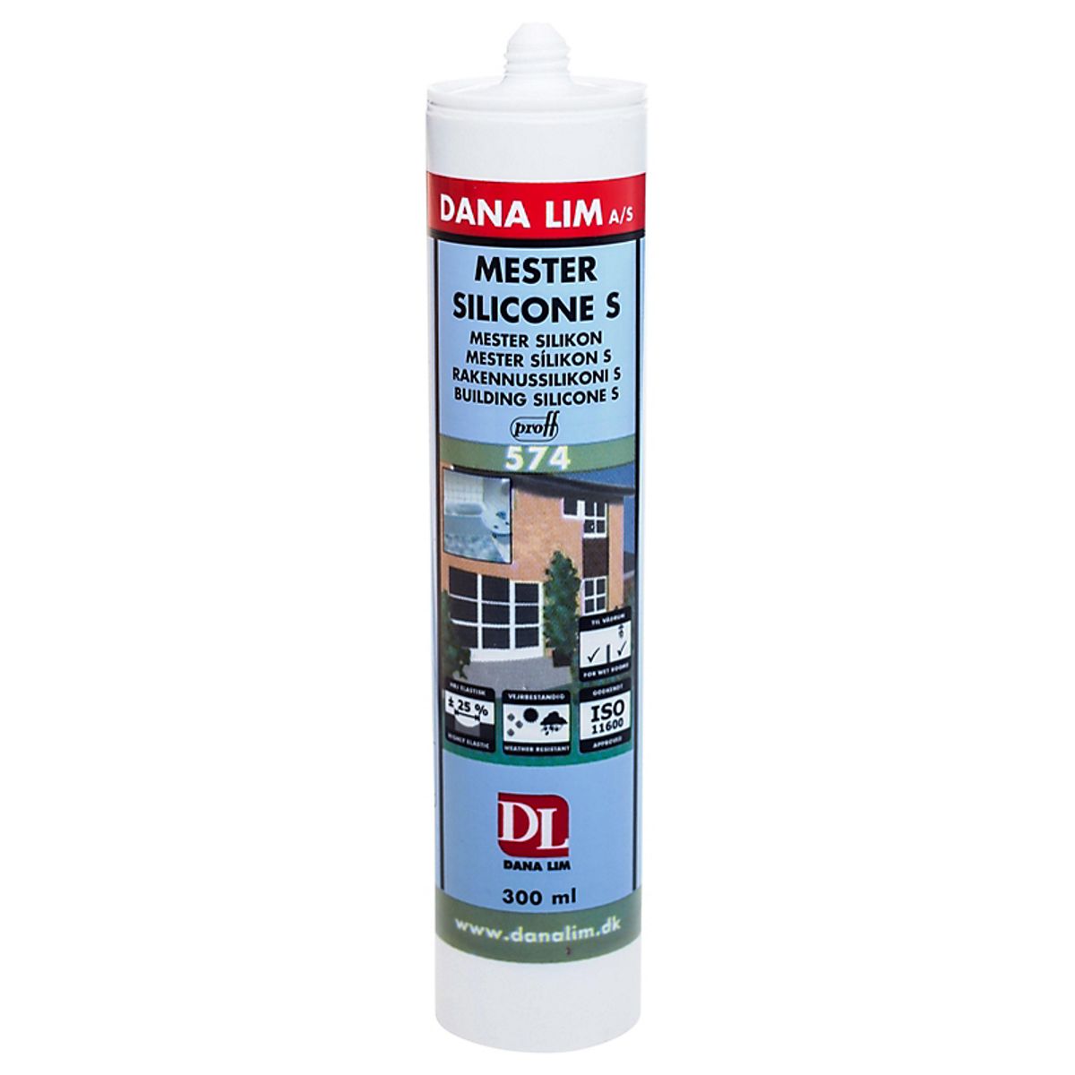 Dana Lim mestersilicone 574 transparent - 300 ml