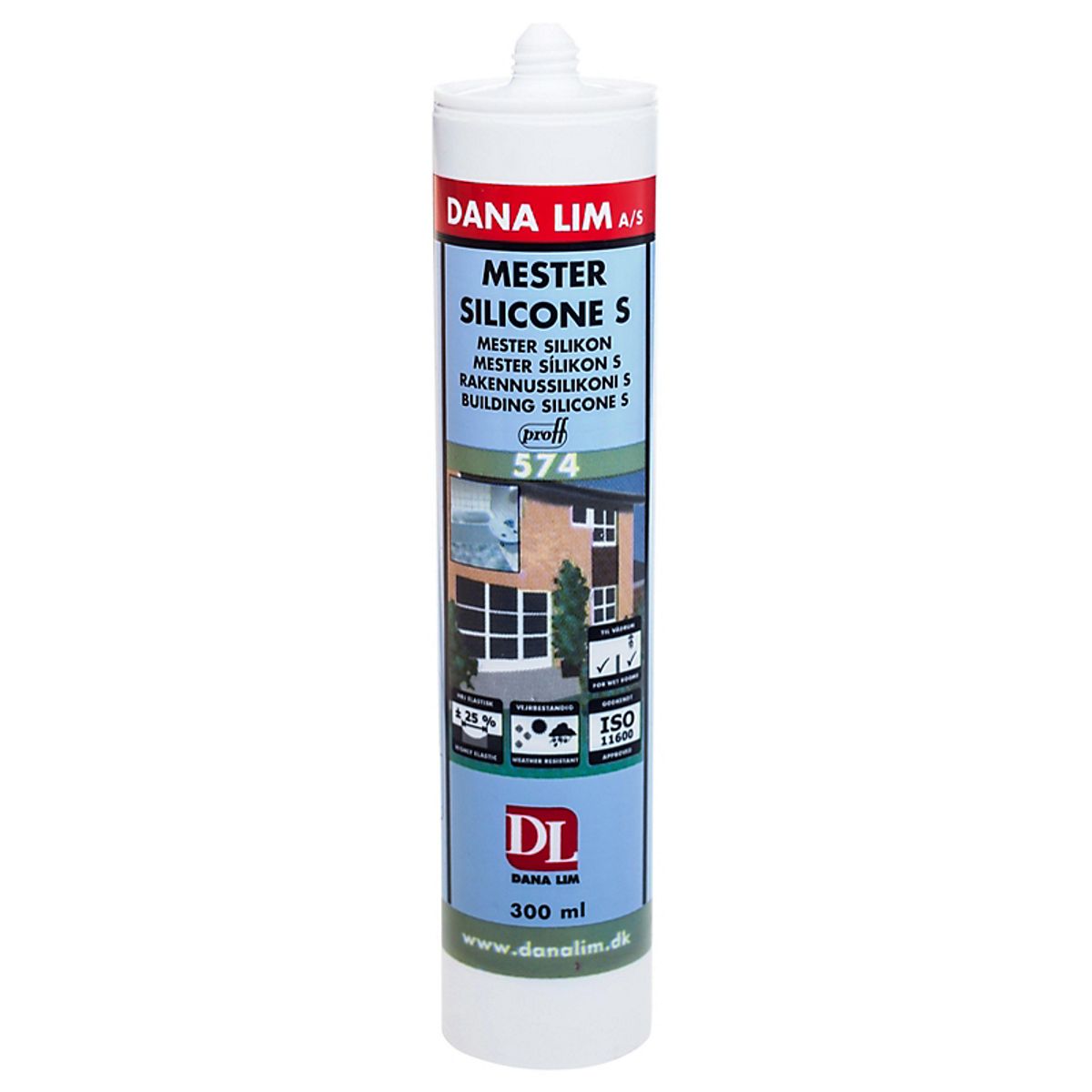 Dana Lim mestersilicone 574 grå - 300 ml