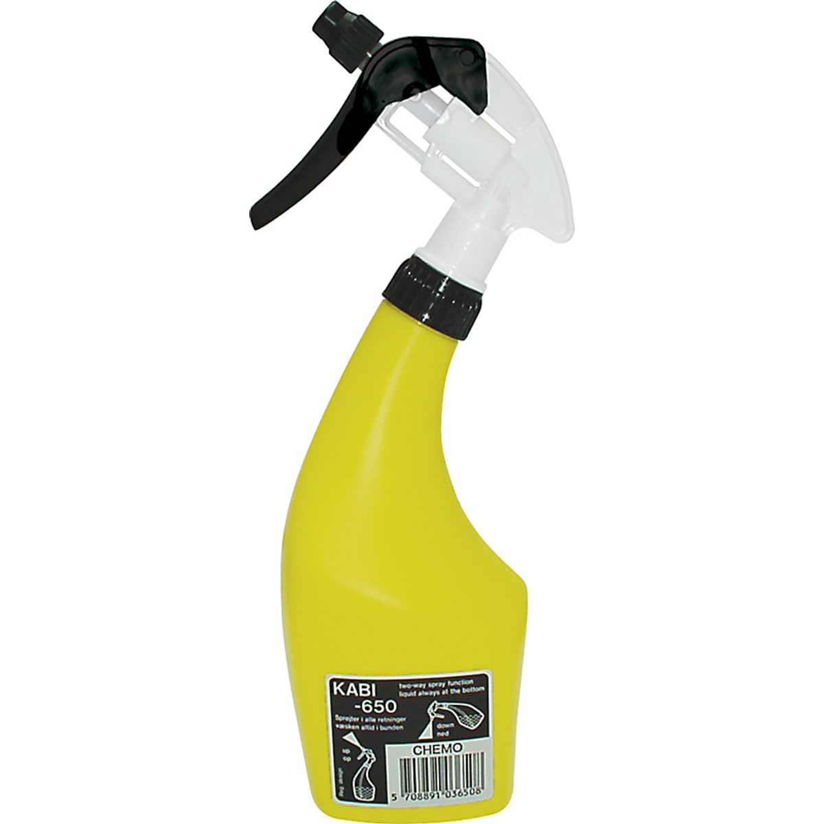 KABI Super sprayer Chemo 0,65 L, til agressive væsker, KA650CH