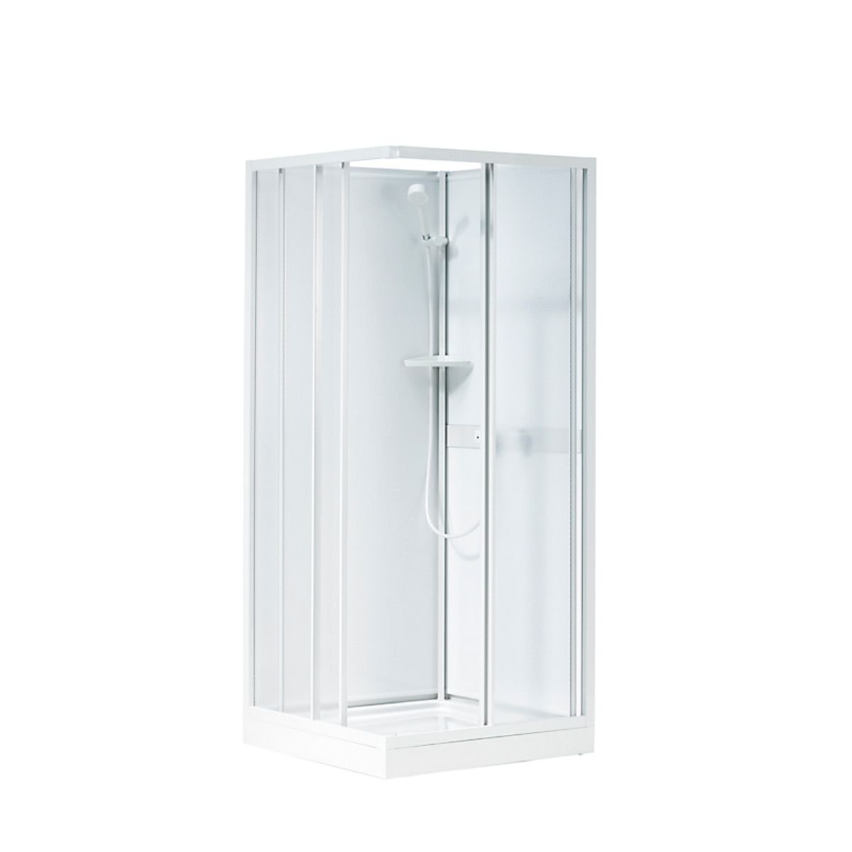 Contura Next kabineoverdel NKH-L 800x800 mm. Lav model