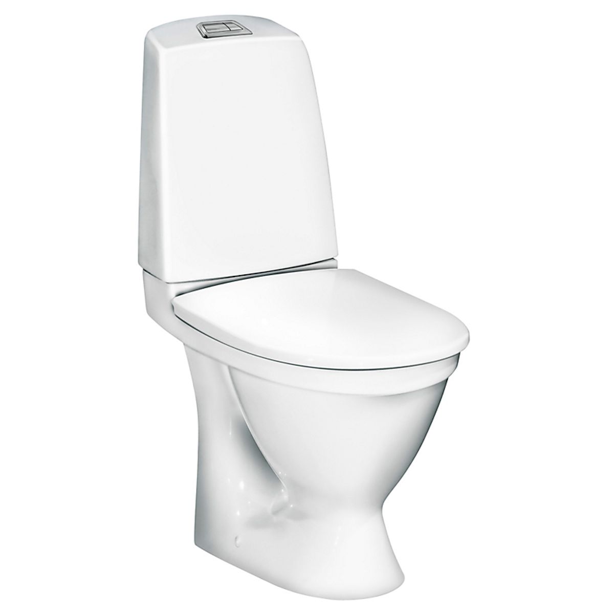 Gustavsberg Nautic Toilet 1510. Med P-lås, Hygienic Flush