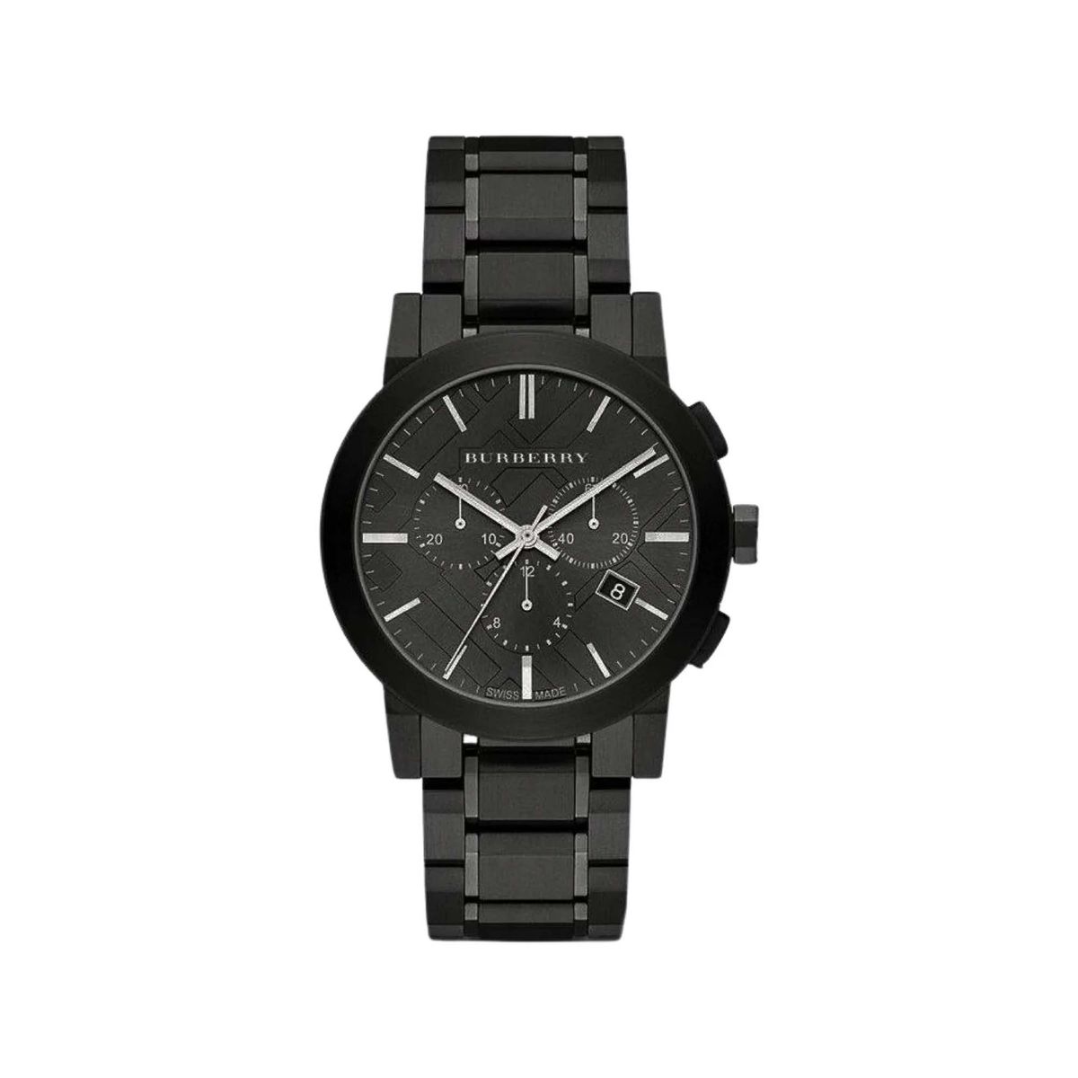 BURBERRY Chronograph Black Herreur BU9354