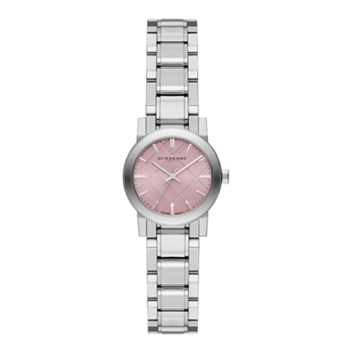 BURBERRY Ladies Silver Pink BU9231