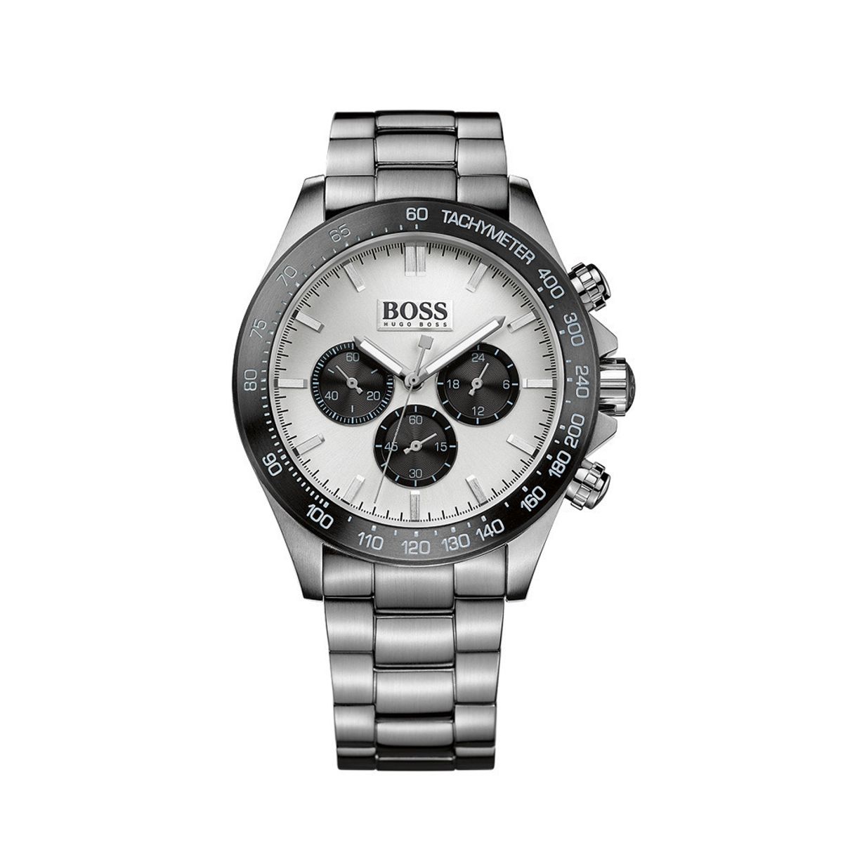 HUGO BOSS Ikon Silver Black Herreur HB1512964