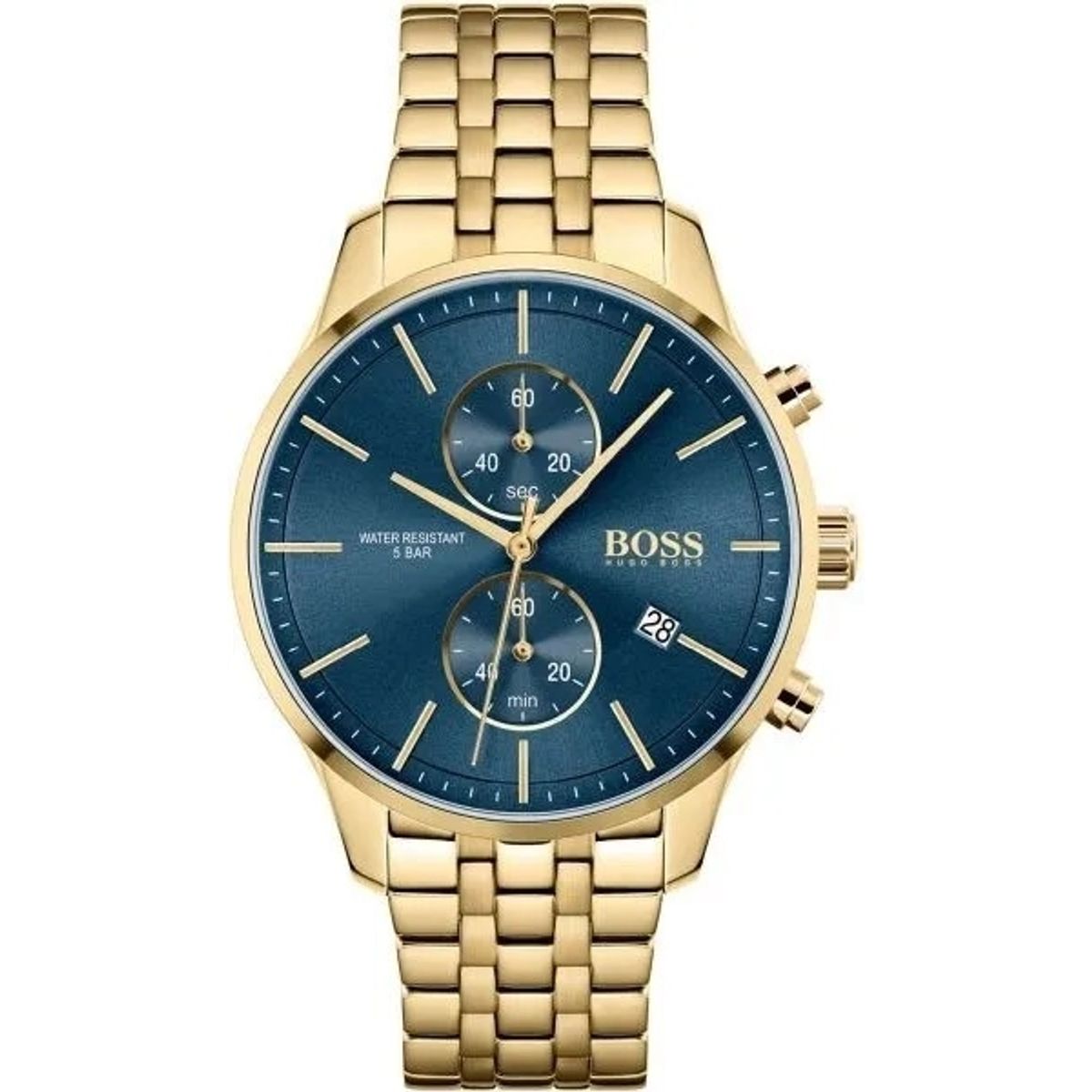 HUGO BOSS Associate Gold Herreur HB1513841