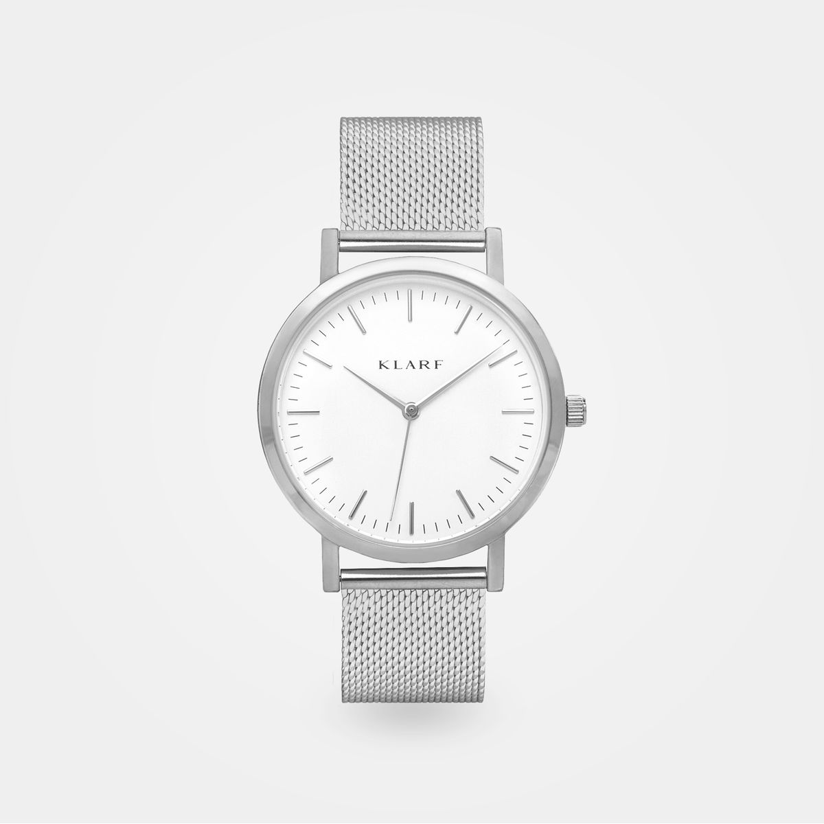 KLARF Classic White & Silver Dameur