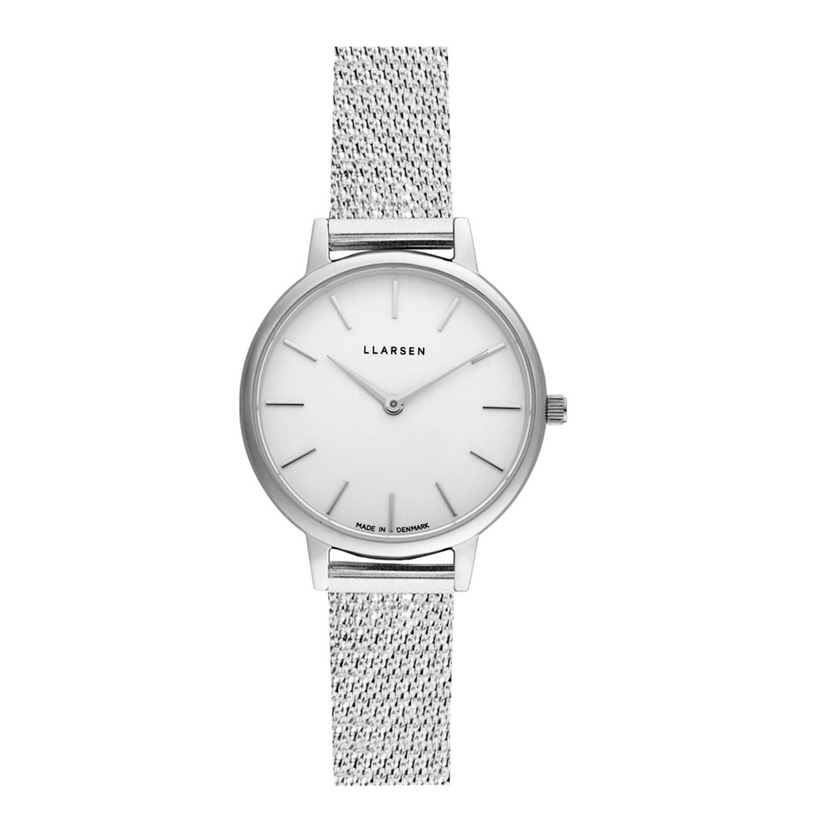 LLARSEN CAROLINE Watch Shiny Steel Dameur