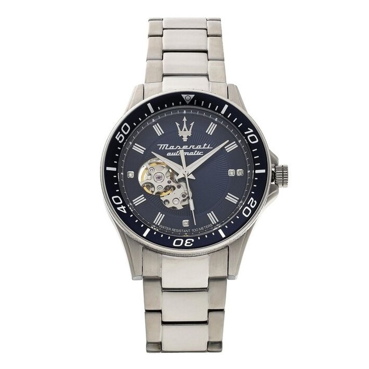 MASERATI Sfida Automatic Steel Herreur R8823140007