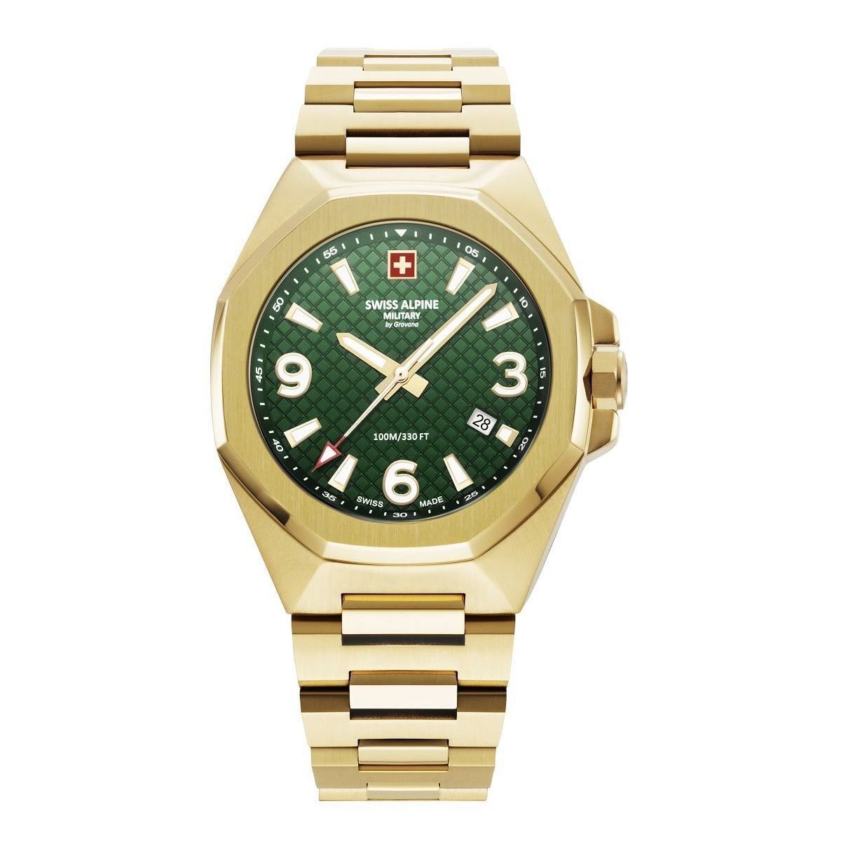 Swiss Alpine Milietary Typhoon Green Herreur