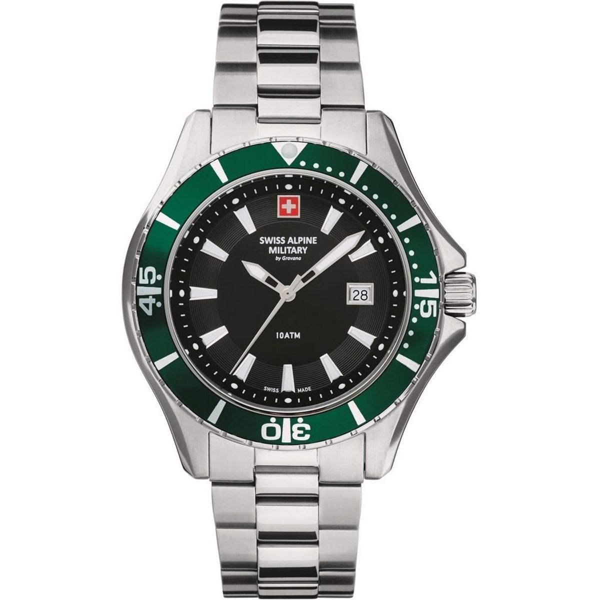 Swiss Alpine Military Nautilus Green Herreur