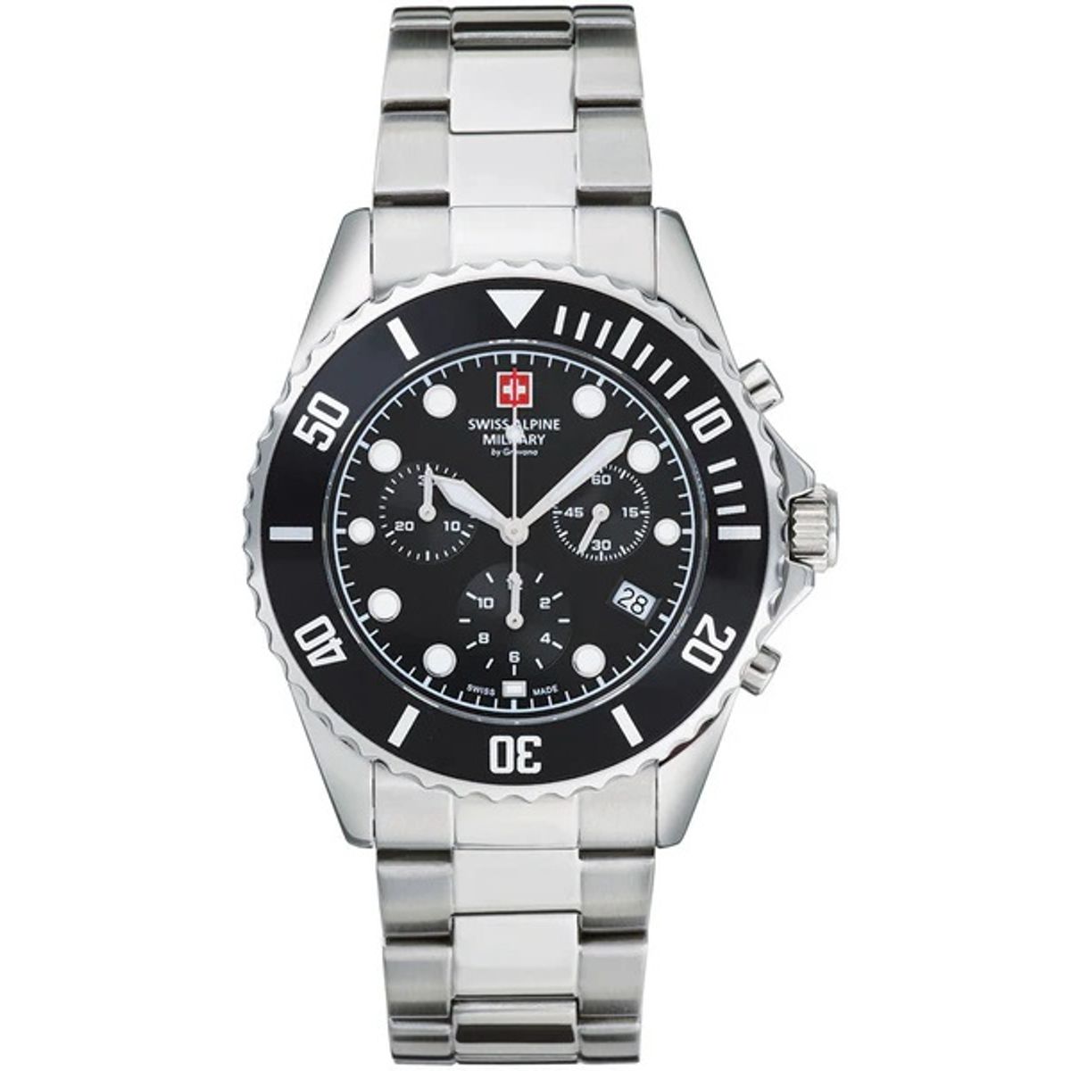 Swiss Alpine Military Master Diver Black Herreur