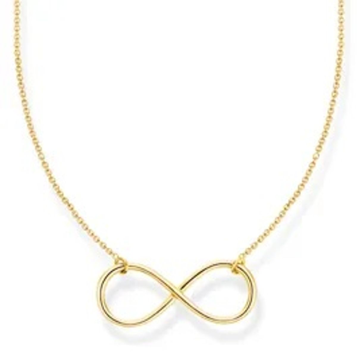 Thomas Sabo Infinity Guld halskæde 45cm