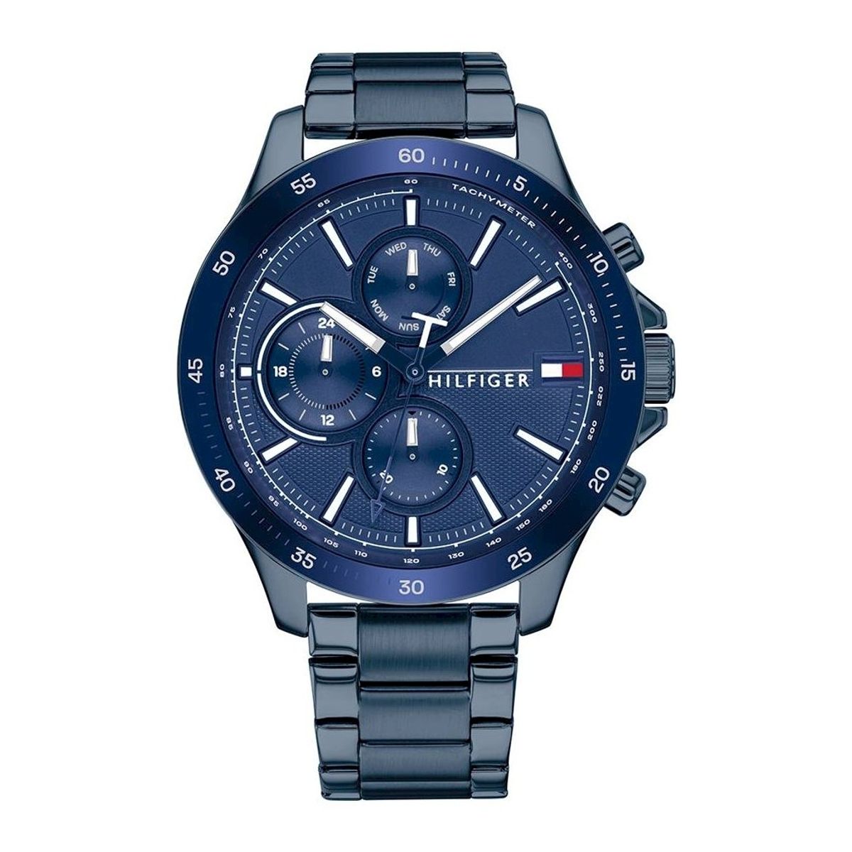 Tommy Hilfiger Bank Blue Steel Herreur TH1791720