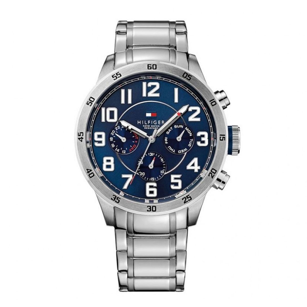 Tommy Hilfiger Trent Steel Herreur 1791053