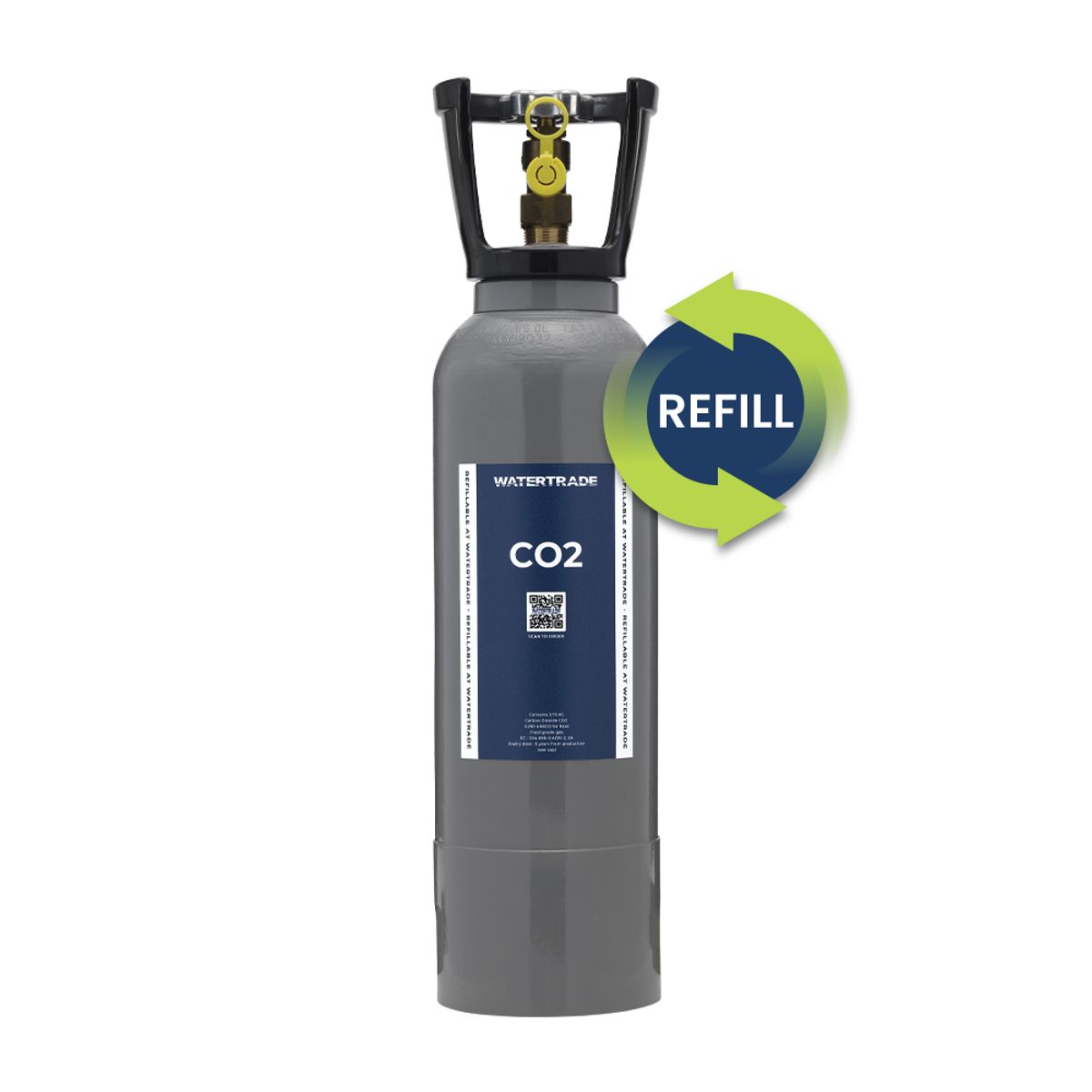 3.75 kg CO2 ombytning ( 1 pak ) Returlabel til pakkeshop 0 kr Ja tak