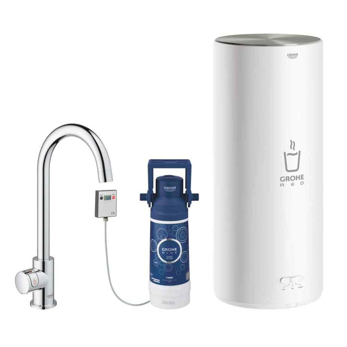 GROHE Red Mono - C-tud - Str. L - Krom