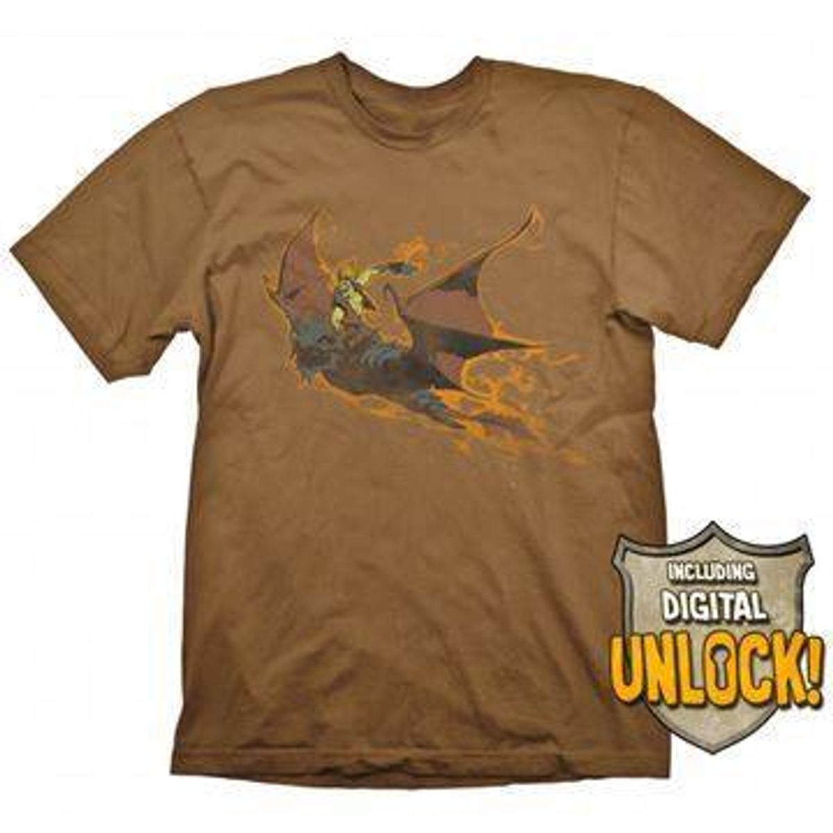 Dota 2 Batrider T-shirt + Ingame Kode (L)